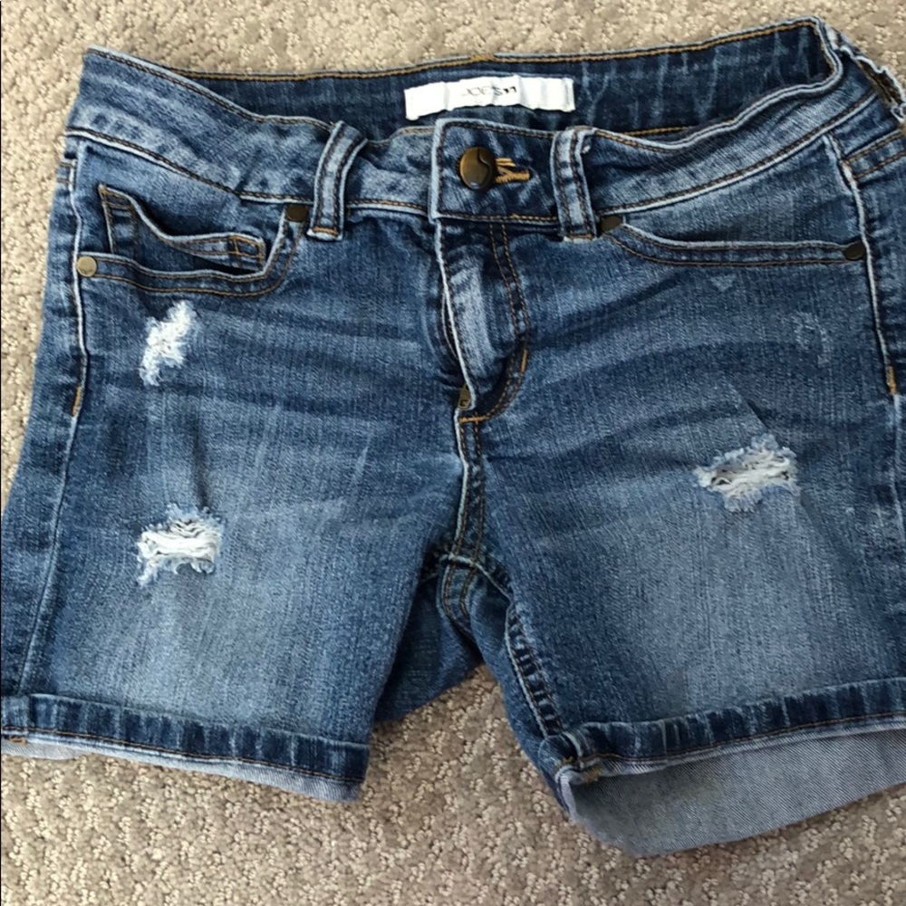 Joe’s Jean Girls Jean shorts size 12!